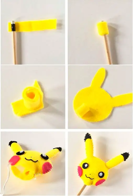 Ponteira de lápis do Pikachu