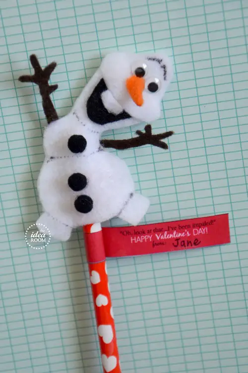 Ponteira para lápis do Olaf