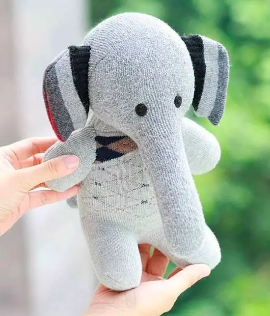 Elefantinho de meia