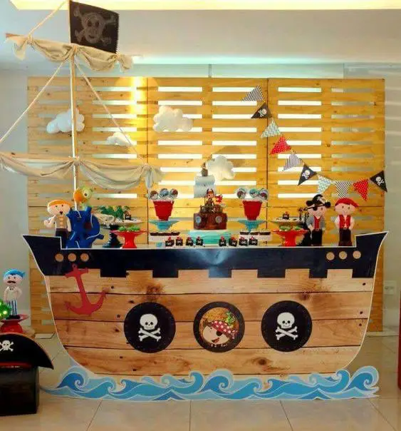 Decoração de Festa Infantil de Piratas