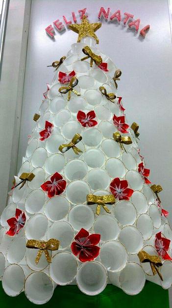Árvore de Natal Criativa » 60 Ideias para Decorar a Casa!