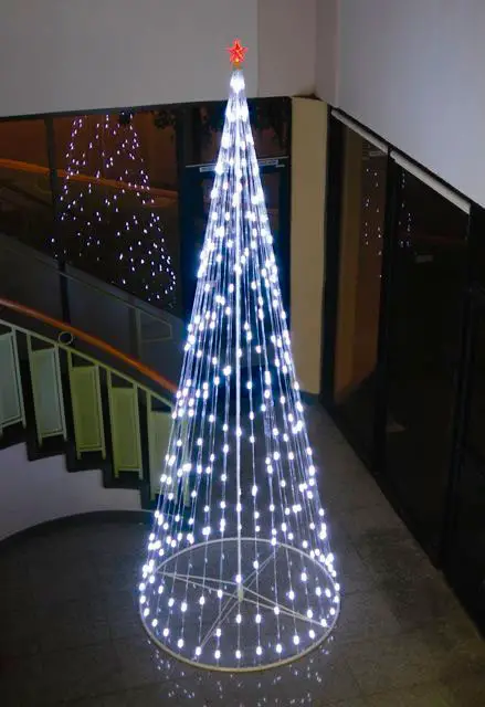 Árvore de Natal com luz de led
