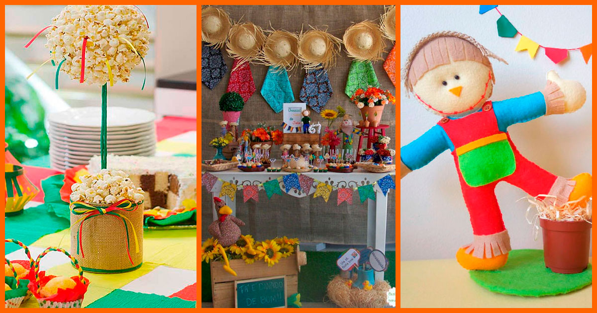 Enfeites de Festa Junina » 50 Ideias e Passo a Passos!