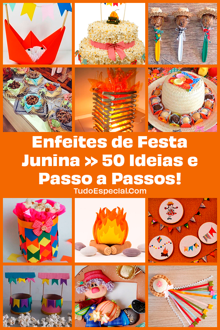 Enfeites de Festa Junina