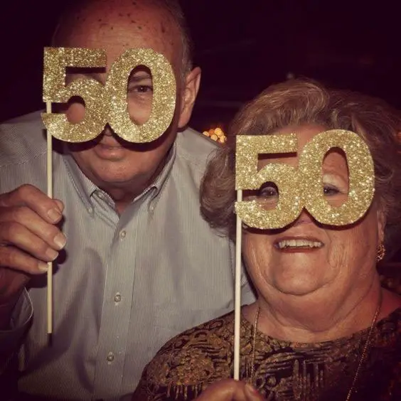 Bodas de Casamento: Bodas de Ouro (50 anos)