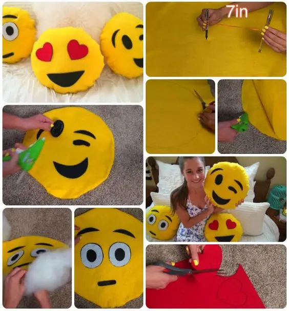 Almofadas de emoji