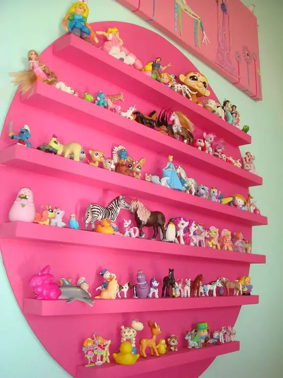 Organizador de parede para pequenos brinquedos