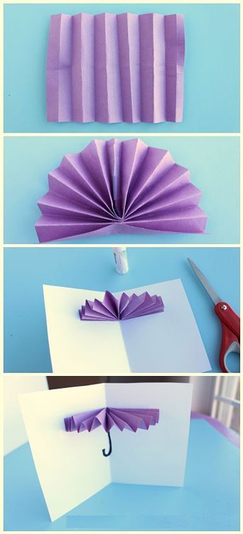 Cartão de origami