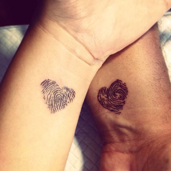 44 ideias de tatuagem de casal para você se inspirar