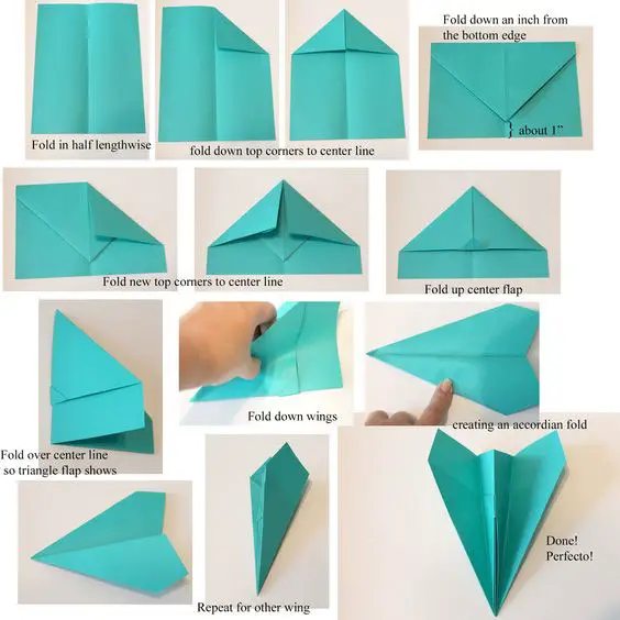Origami avião