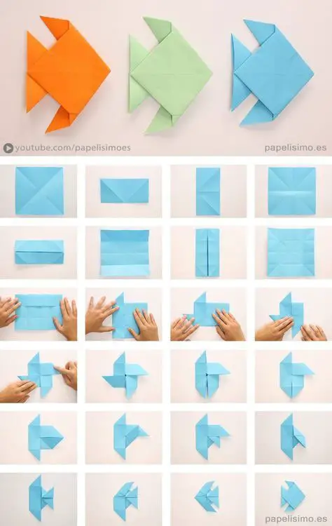 Origami de peixe