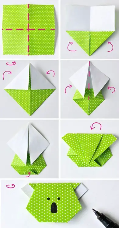 Origamis de coala