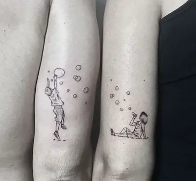 Tatuagens no braço