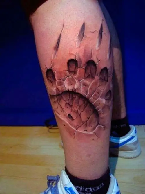 Tatuagens para as pernas 3D
