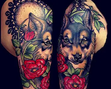 Tatuagem de Lobo
