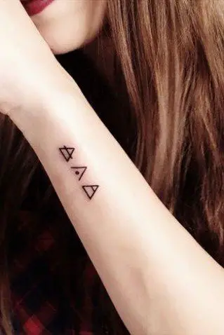 Tatuagens triângulo