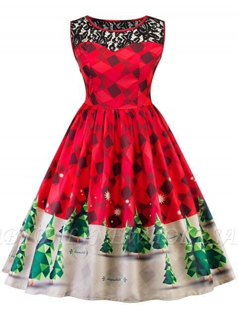 Vestido com decoração natalina Vestido com decoração natalina