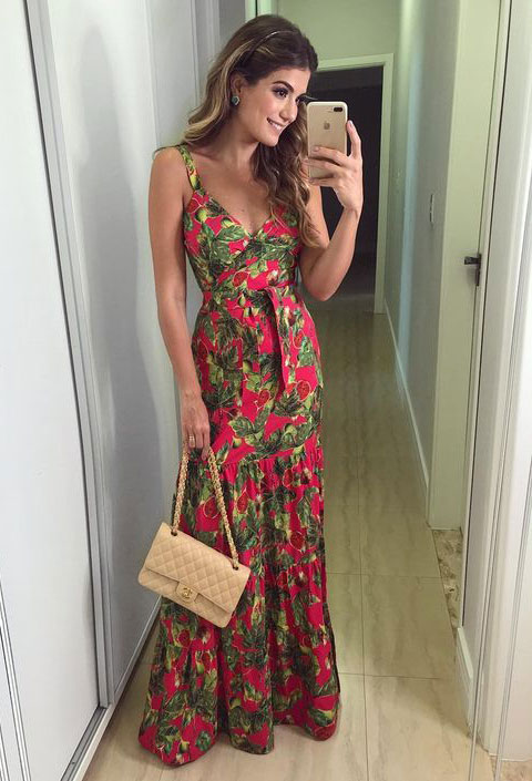 Vestido de verão para o Natal Vestido de verão para o Natal