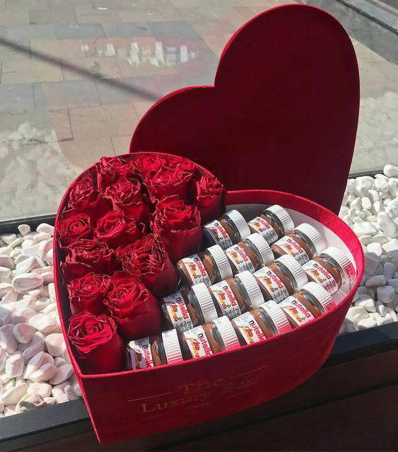Caixa de Nutella para agradar seu amor na Páscoa Caixa de Nutella para agradar seu amor na Páscoa