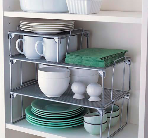 Organizadores modulares para armários da cozinha Organizadores modulares para armários da cozinha