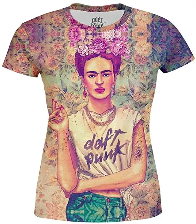Camiseta da Frida Kahlo para sua amiga