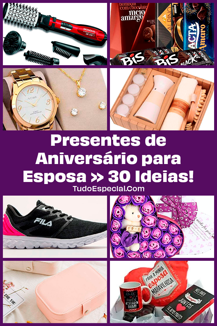 Presentes de Aniversário para Esposa Presentes de Aniversário para Esposa