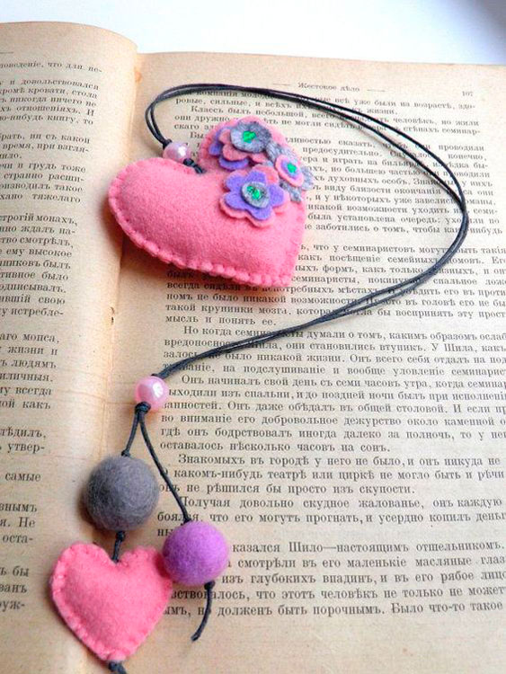 Lembrancinhas para o Dia das Mães simples » Marcador de livro Lembrancinhas para o Dia das Mães simples » Marcador de livro