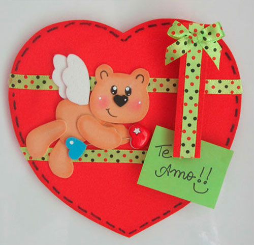 Porta-recados de ursinho para mãe Porta-recados de ursinho para mãe