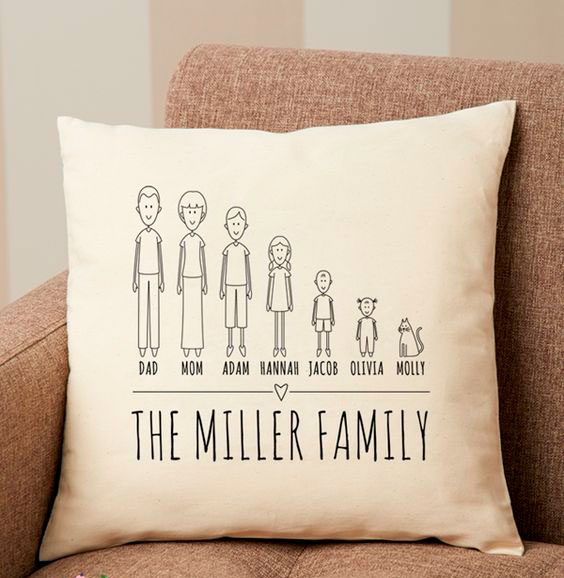 Almofada personalizada para o Dia das Mães Almofada personalizada para o Dia das Mães
