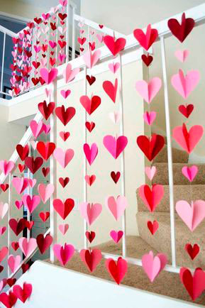 Decore a casa para o Dia das Mães com corações Decore a casa para o Dia das Mães com corações