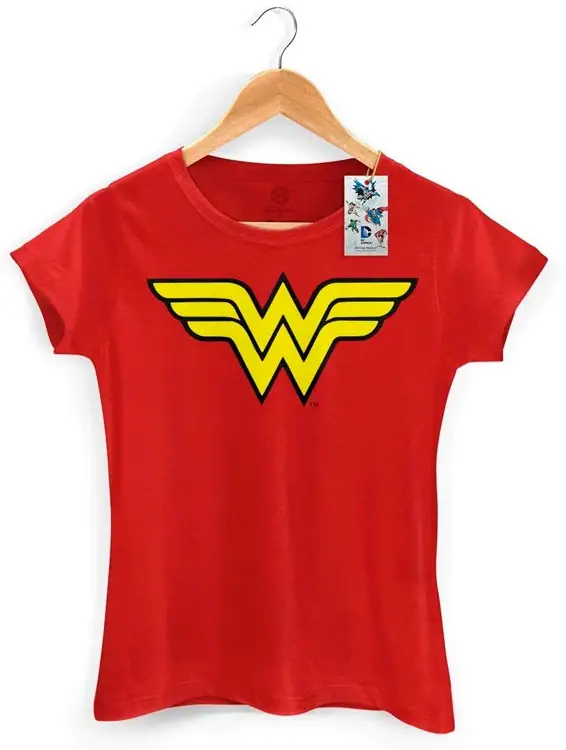 Camiseta Wonder Woman de presente de aniversário