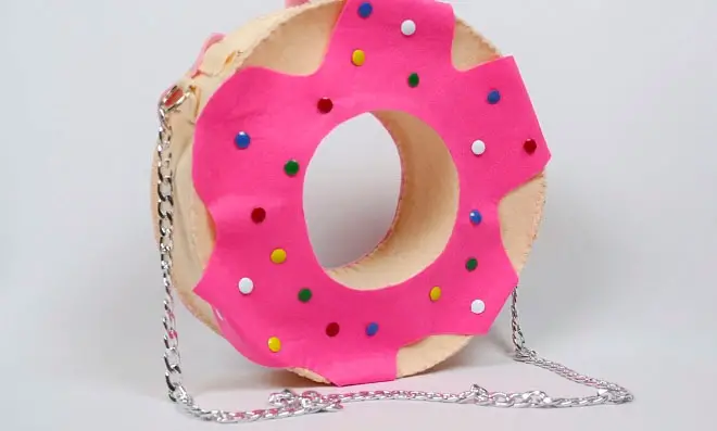 Bolsa de donuts pra o Dia das Mães