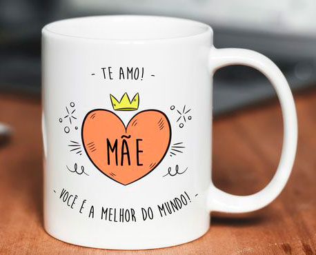 Caneca personalizada para uma super mãe Caneca personalizada para uma super mãe