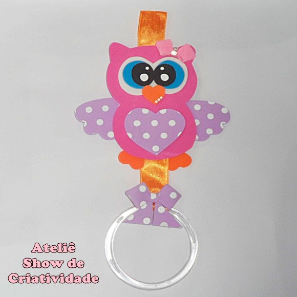 Lembrancinhas para o Dia das Mães com EVA » Porta pano de prato Lembrancinhas para o Dia das Mães com EVA » Porta pano de prato