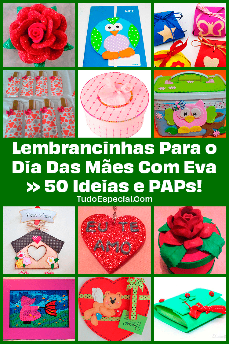 Lembrancinhas Para o Dia Das Mães Com Eva