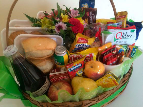 Cesta de café da manhã completa para o Dia das Mães Cesta de café da manhã completa para o Dia das Mães