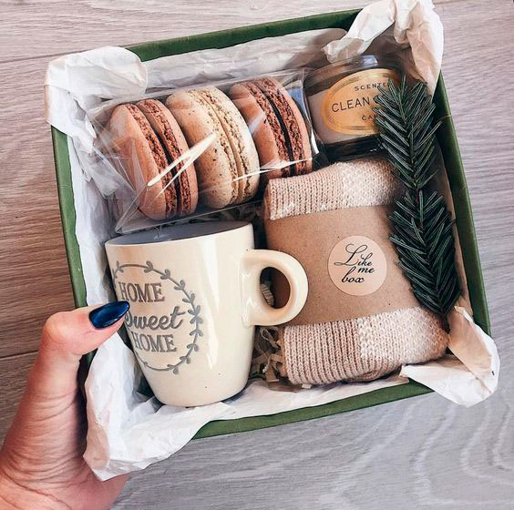 Mini cesta para o Dia das Mães Mini cesta para o Dia das Mães
