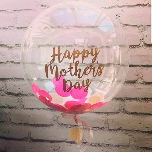 Balões personalizados para o Dia das Mães