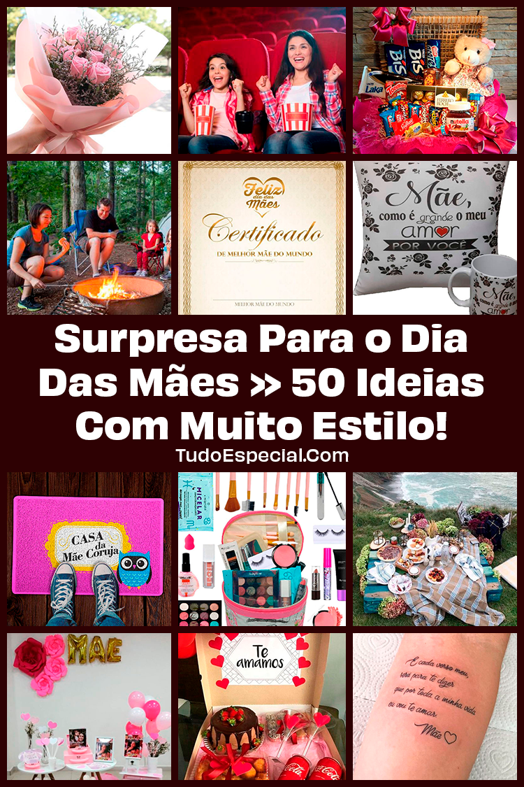Surpresa Para o Dia Das Mães