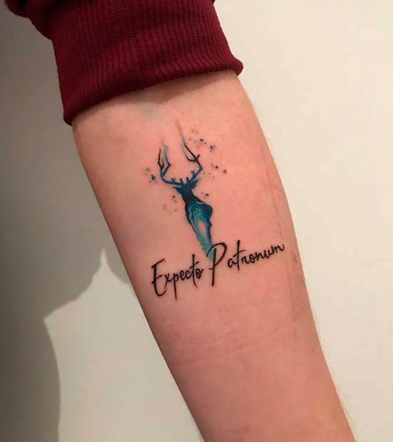 Tatuagem Expecto Patronum