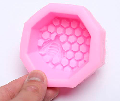 Forma de silicone para sabonetes