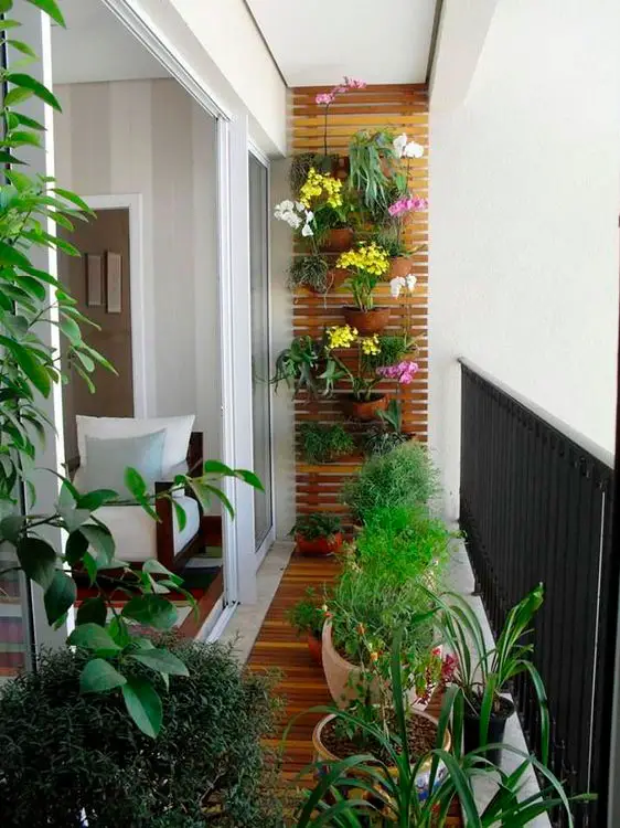 Decore sua varanda com plantas