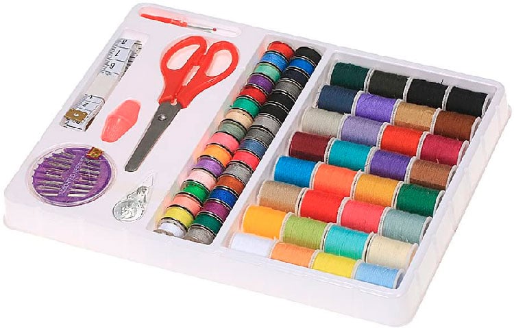Linha de costura para o feltro Linha de costura para o feltro