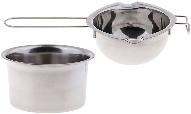 Conjunto de 2 peças de aço inoxidável para saboaria Conjunto de 2 peças de aço inoxidável para saboaria
