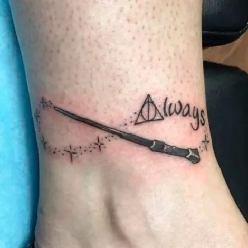 Tatuagem sempre Harry Potter