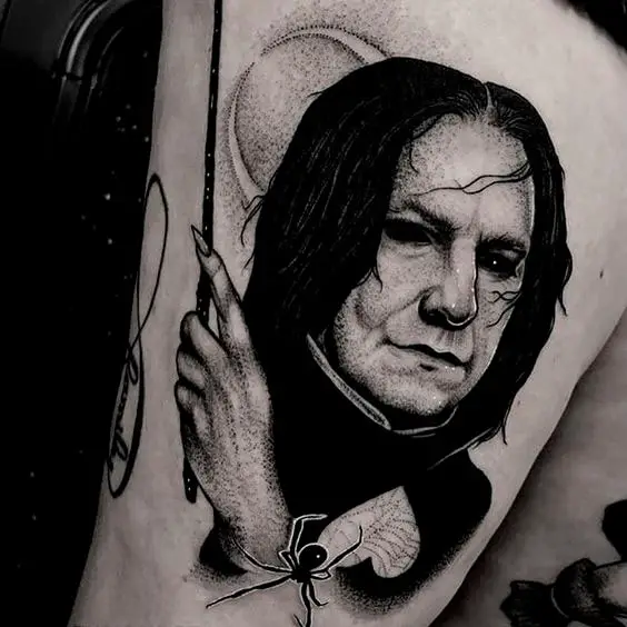 Tatuagem do Severo Snape