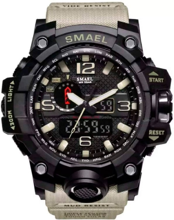 Relógio Militar G-shock Smael 1545 Prova D'água