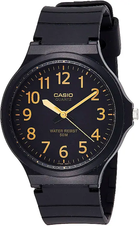 Relógio Casio Analógico MW-240-1B2VDF - Preto