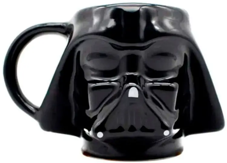 Ideias de presentes para fãs de Star Wars caneca Darth Vader