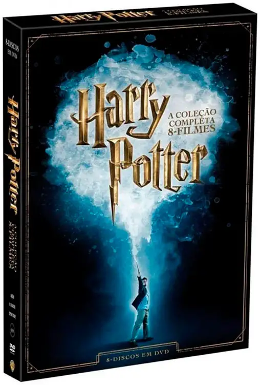 Coleção de DVD Harry Potter de presente para debutante